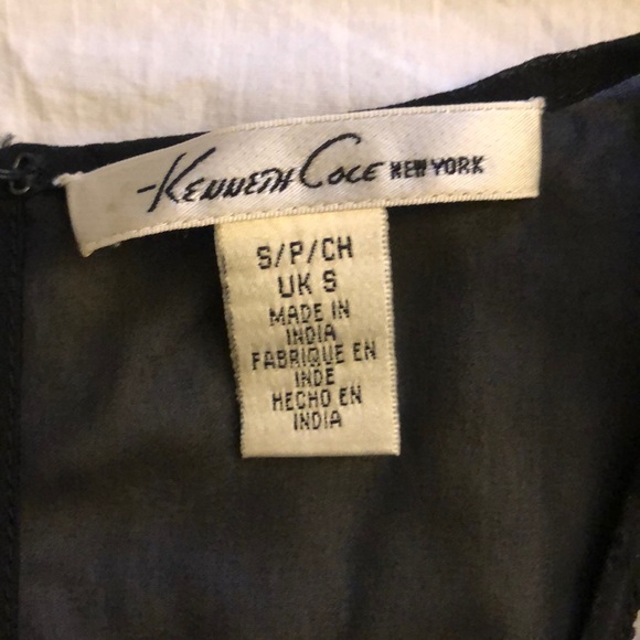 Kenneth Cole sleeveless top in black, s/p - Picture 2 of 6